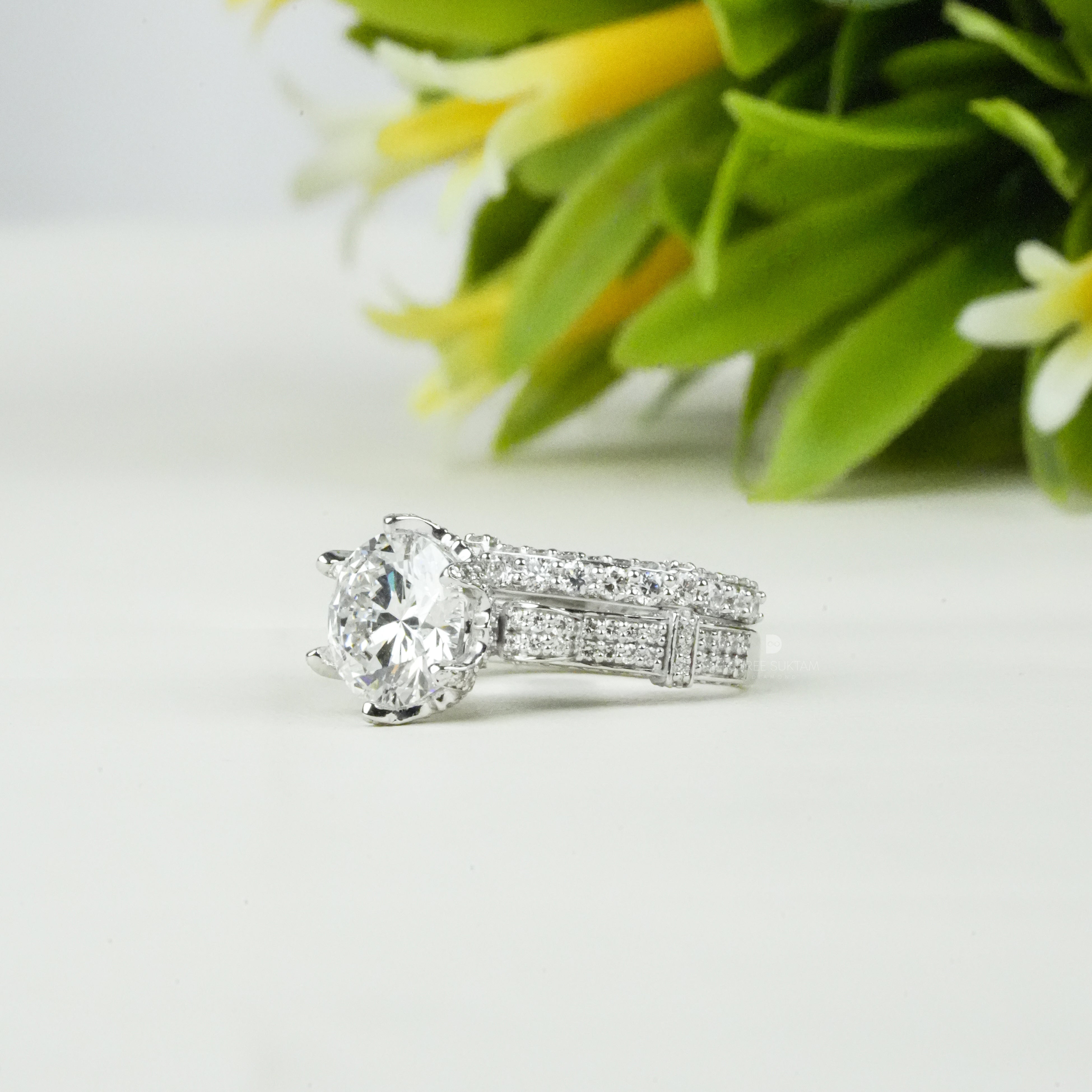 diamond engagement ring, white gold bridal set, round cut solitaire ring, pavé diamond band, luxury wedding ring, bridal jewelry, anniversary gift ring, classic engagement ring, sparkling promise ring, women’s fine jewelry, timeless diamond ring, modern bridal set, solitaire engagement ring, proposal ring, elegant gemstone ring, dainty diamond band, high-quality bridal jewelry, trending wedding jewelry, heirloom engagement ring, romantic fine jewelry gift